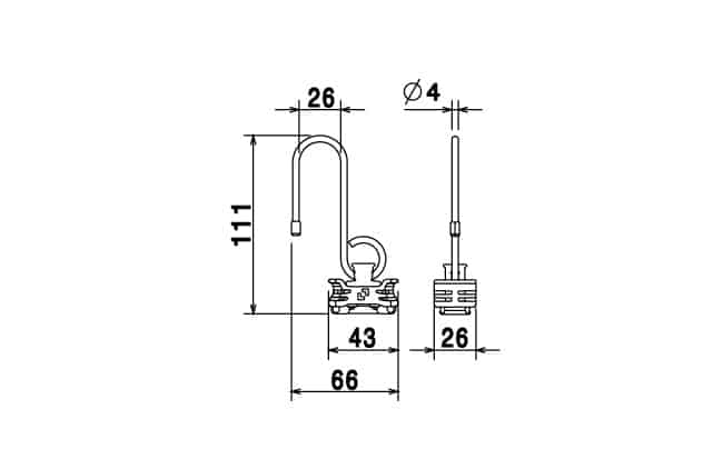 Airline-Fittinge für Airlineschienen