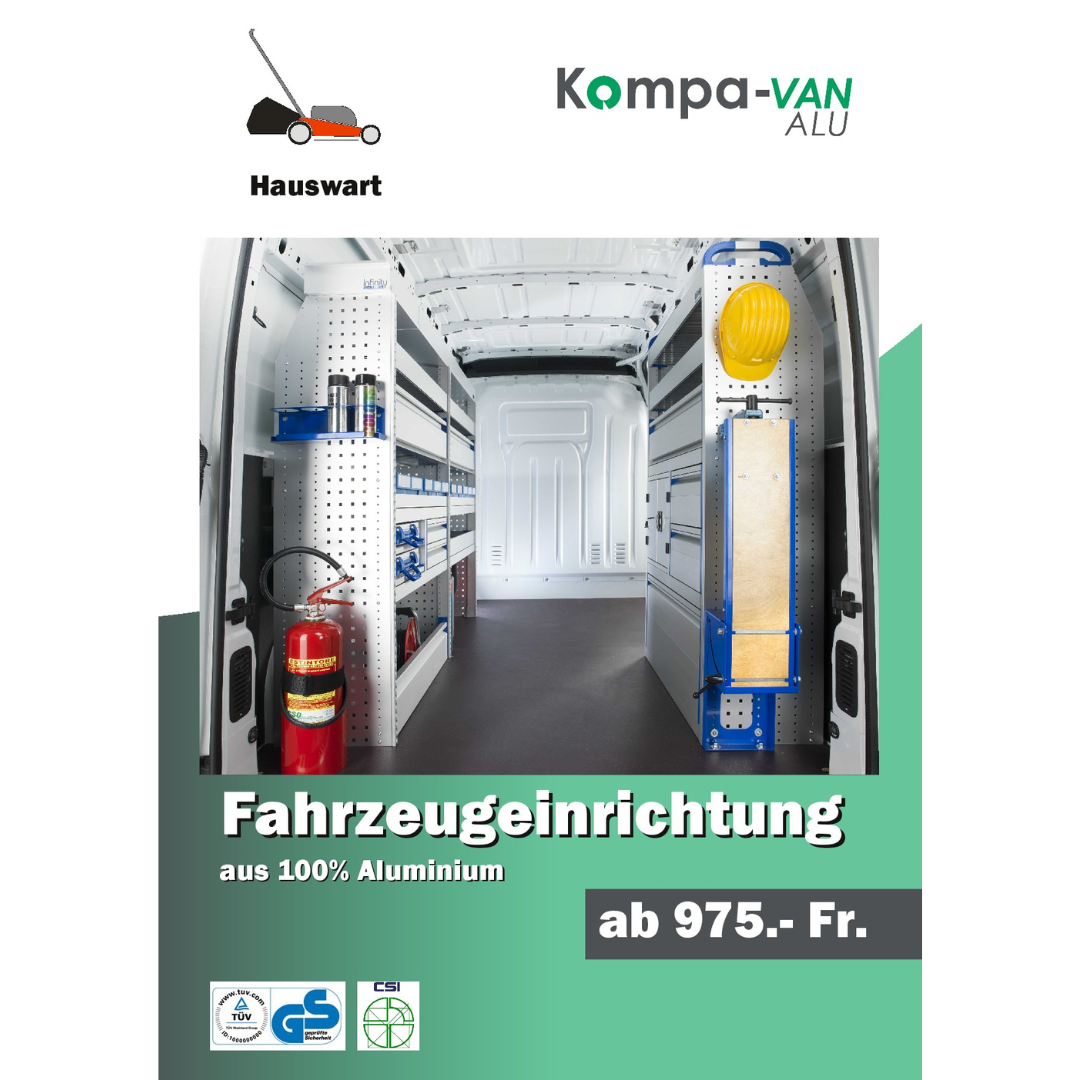 Branchenlösungen Hauswart KompaVan